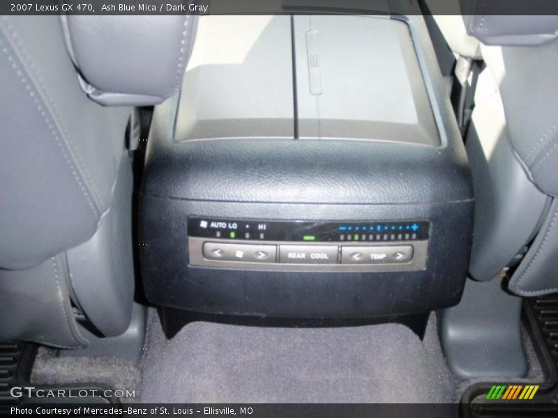 Ash Blue Mica / Dark Gray 2007 Lexus GX 470