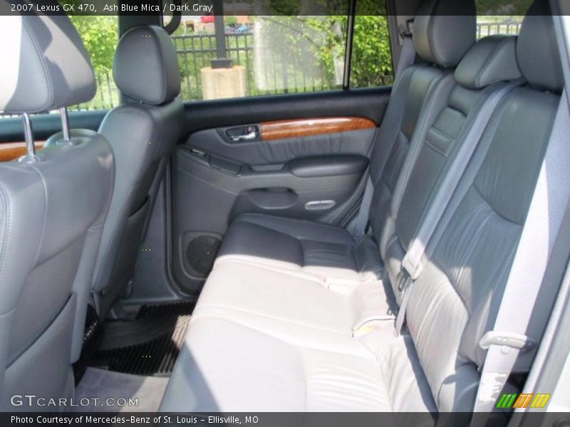 Ash Blue Mica / Dark Gray 2007 Lexus GX 470