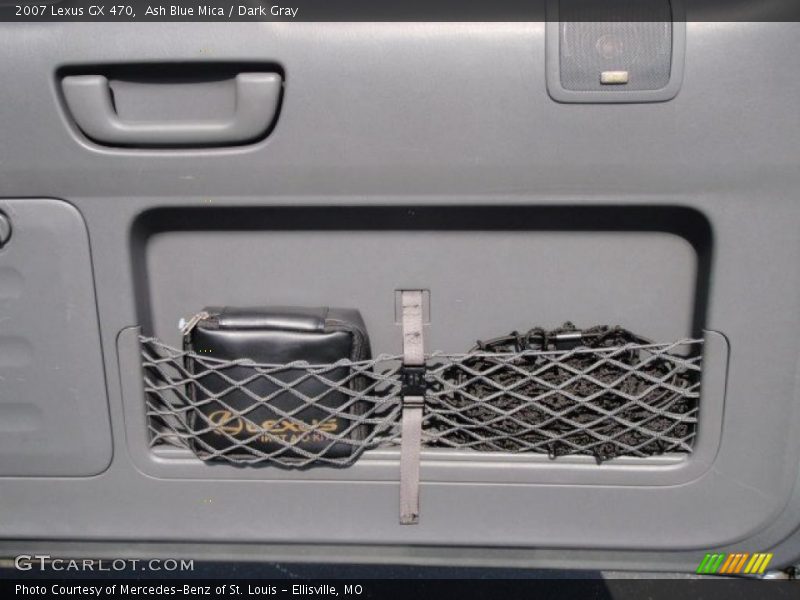Ash Blue Mica / Dark Gray 2007 Lexus GX 470