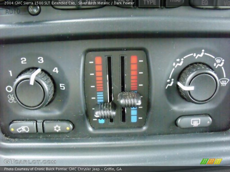 Silver Birch Metallic / Dark Pewter 2004 GMC Sierra 1500 SLT Extended Cab