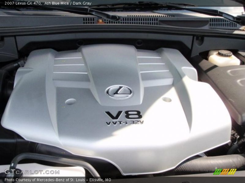 Ash Blue Mica / Dark Gray 2007 Lexus GX 470
