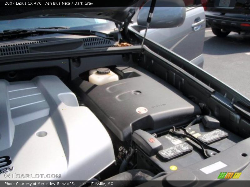 Ash Blue Mica / Dark Gray 2007 Lexus GX 470