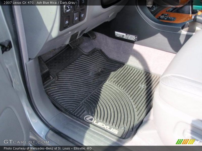 Ash Blue Mica / Dark Gray 2007 Lexus GX 470