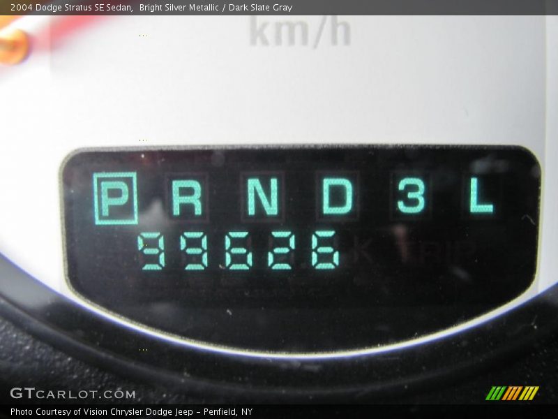 Bright Silver Metallic / Dark Slate Gray 2004 Dodge Stratus SE Sedan