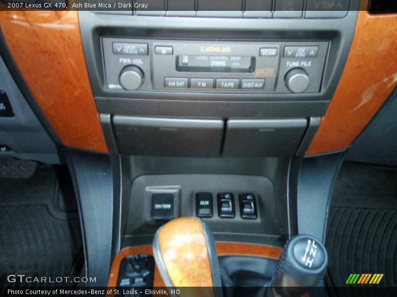 Ash Blue Mica / Dark Gray 2007 Lexus GX 470
