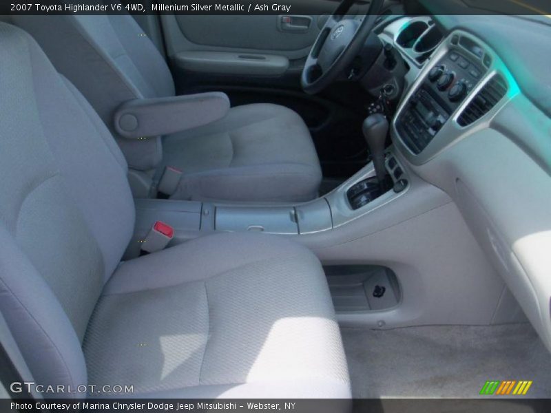 Millenium Silver Metallic / Ash Gray 2007 Toyota Highlander V6 4WD