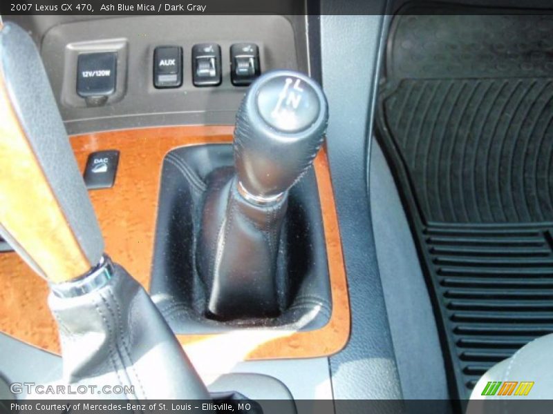 Ash Blue Mica / Dark Gray 2007 Lexus GX 470
