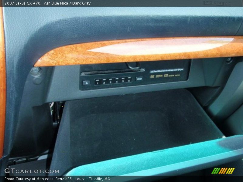Ash Blue Mica / Dark Gray 2007 Lexus GX 470