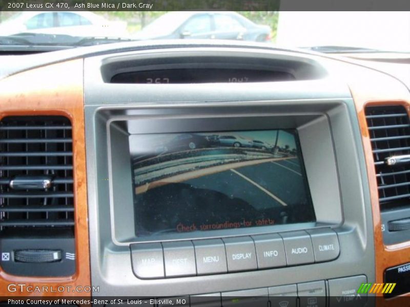 Ash Blue Mica / Dark Gray 2007 Lexus GX 470
