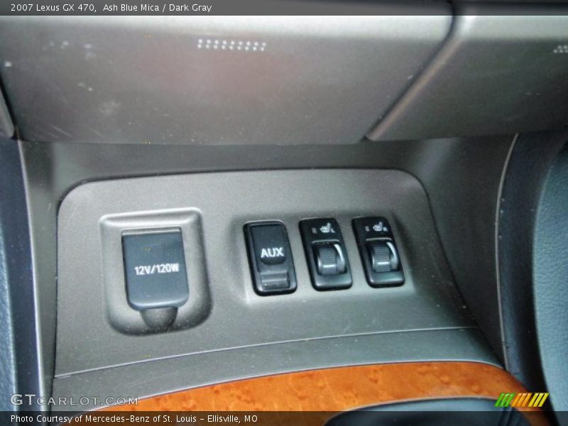Ash Blue Mica / Dark Gray 2007 Lexus GX 470