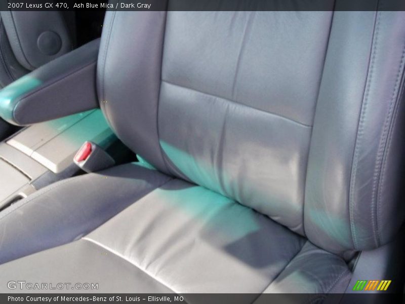 Ash Blue Mica / Dark Gray 2007 Lexus GX 470