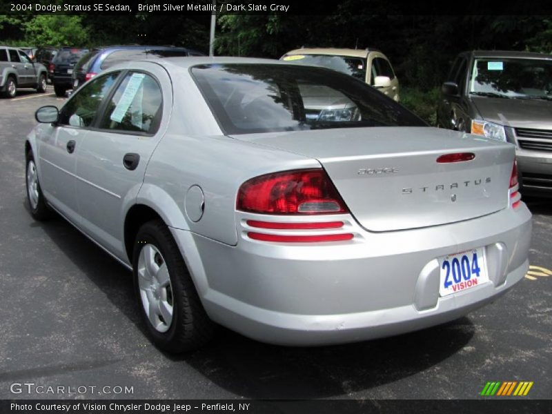 Bright Silver Metallic / Dark Slate Gray 2004 Dodge Stratus SE Sedan