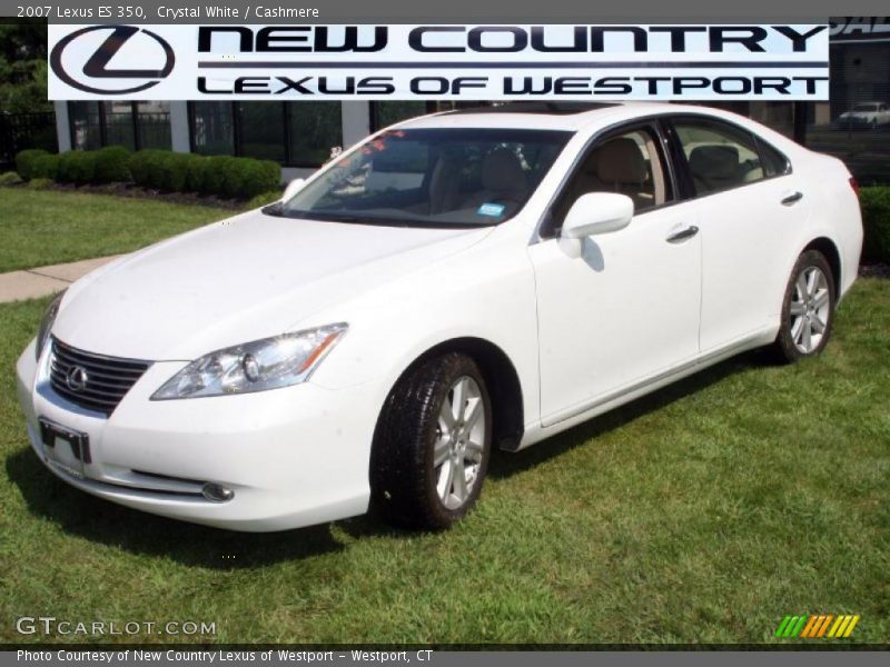 Crystal White / Cashmere 2007 Lexus ES 350