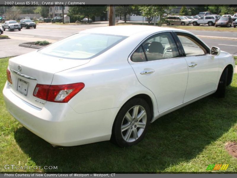 Crystal White / Cashmere 2007 Lexus ES 350