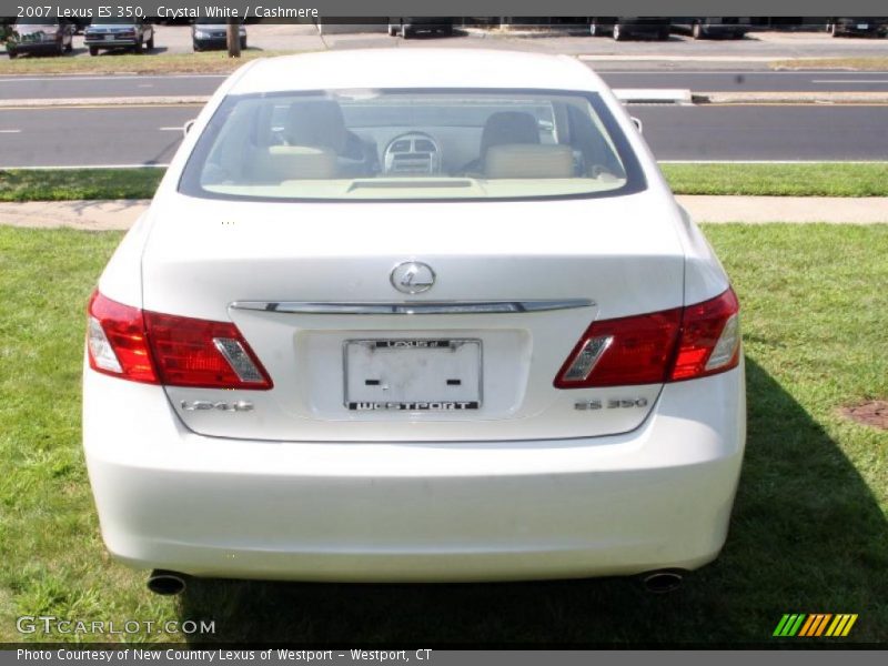 Crystal White / Cashmere 2007 Lexus ES 350