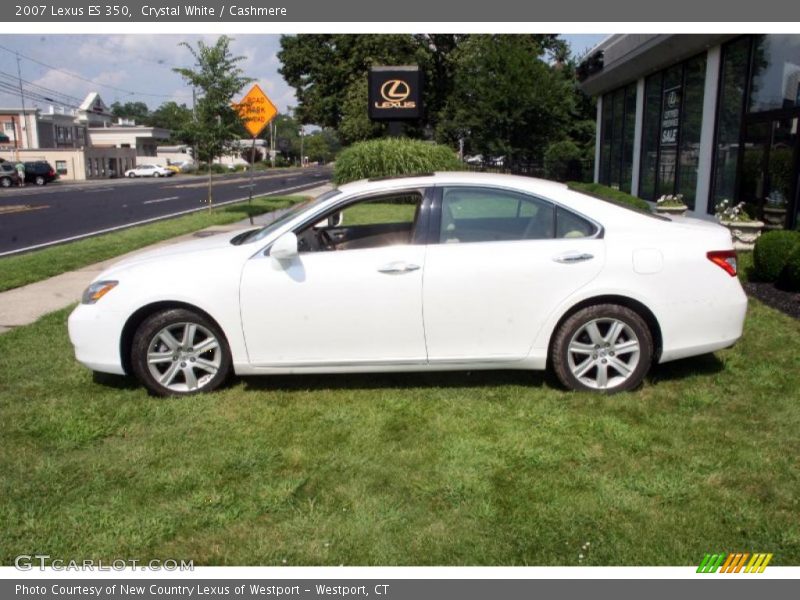Crystal White / Cashmere 2007 Lexus ES 350