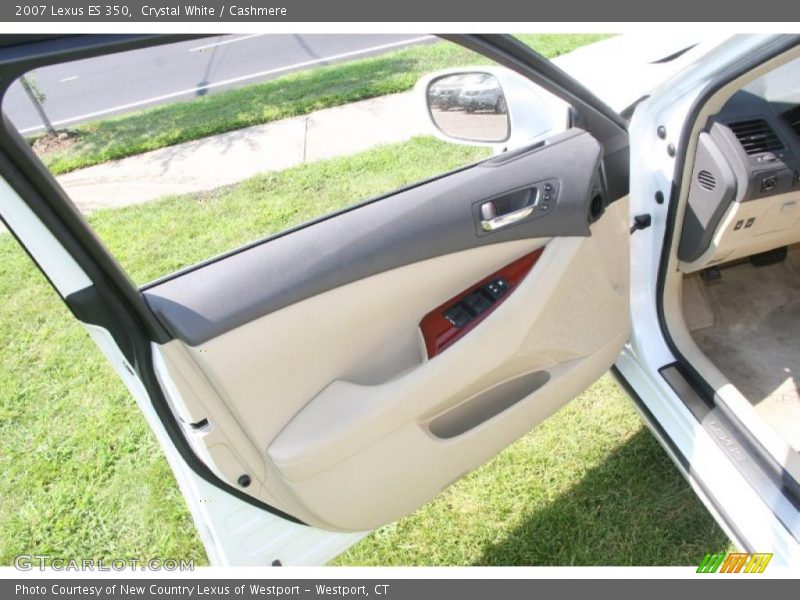 Crystal White / Cashmere 2007 Lexus ES 350