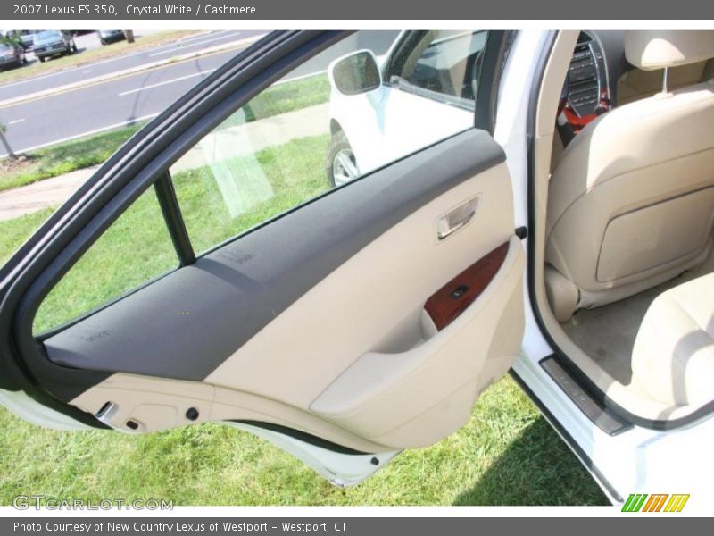 Crystal White / Cashmere 2007 Lexus ES 350