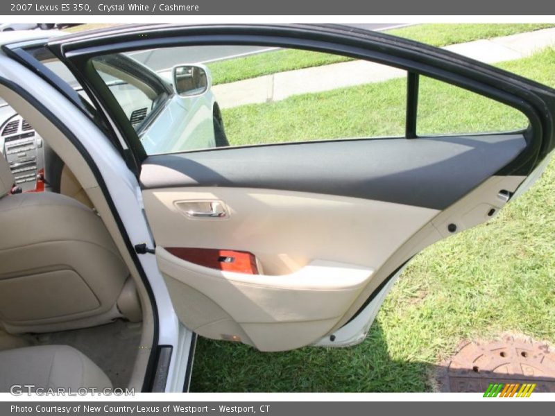 Crystal White / Cashmere 2007 Lexus ES 350