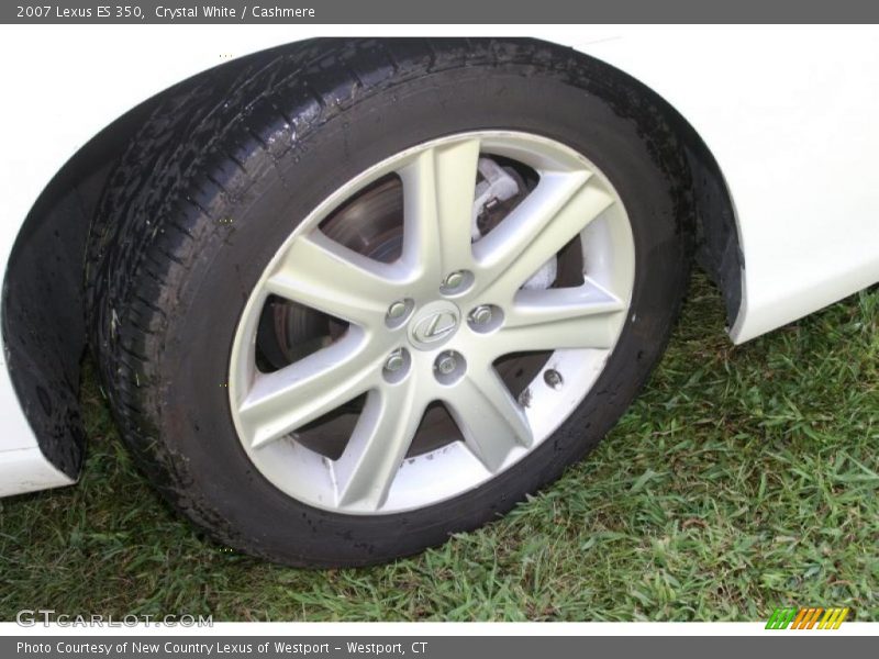 Crystal White / Cashmere 2007 Lexus ES 350