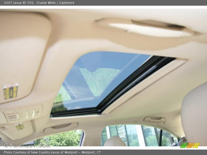 Crystal White / Cashmere 2007 Lexus ES 350