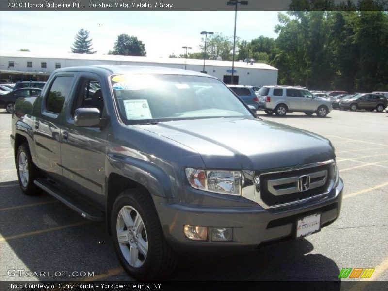 Polished Metal Metallic / Gray 2010 Honda Ridgeline RTL