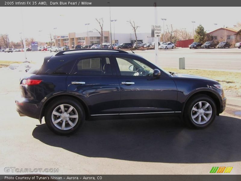 Dark Blue Pearl / Willow 2005 Infiniti FX 35 AWD