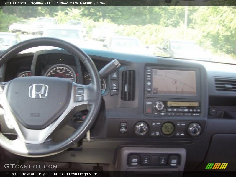 Polished Metal Metallic / Gray 2010 Honda Ridgeline RTL