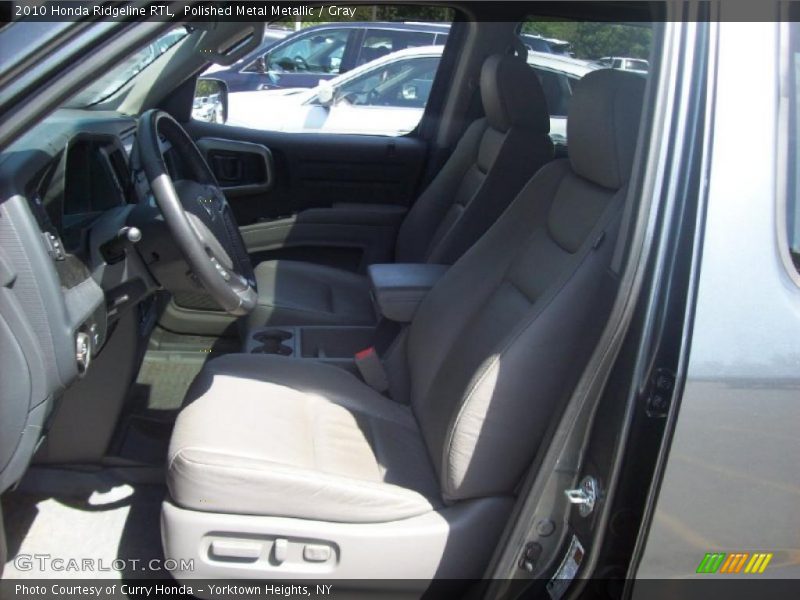Polished Metal Metallic / Gray 2010 Honda Ridgeline RTL