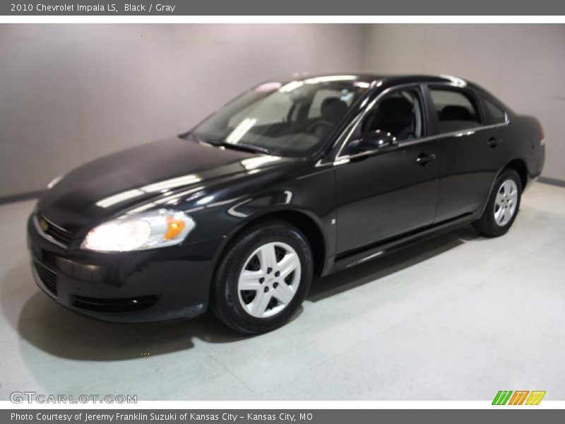 Black / Gray 2010 Chevrolet Impala LS