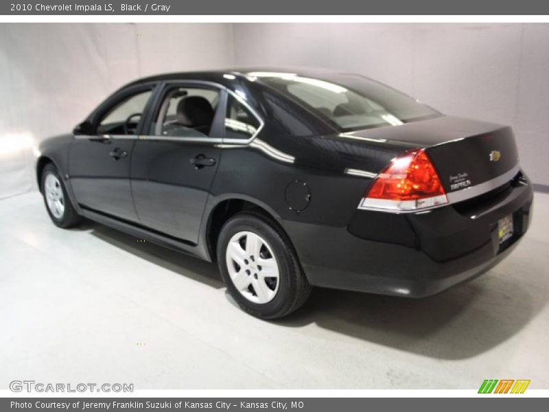Black / Gray 2010 Chevrolet Impala LS