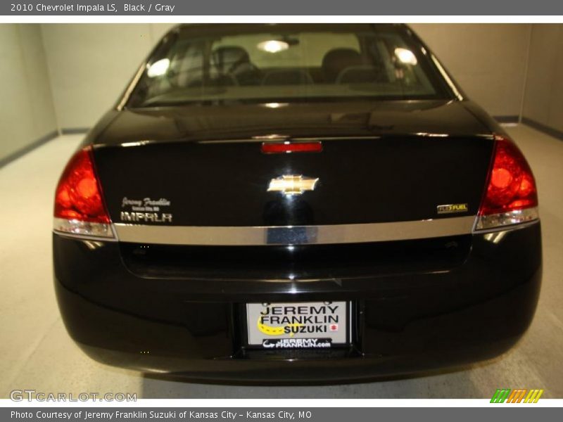 Black / Gray 2010 Chevrolet Impala LS