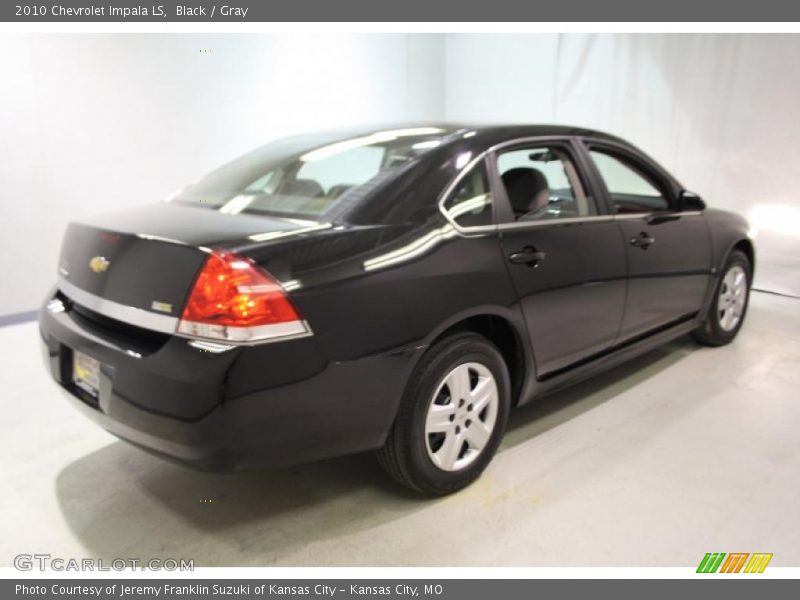 Black / Gray 2010 Chevrolet Impala LS