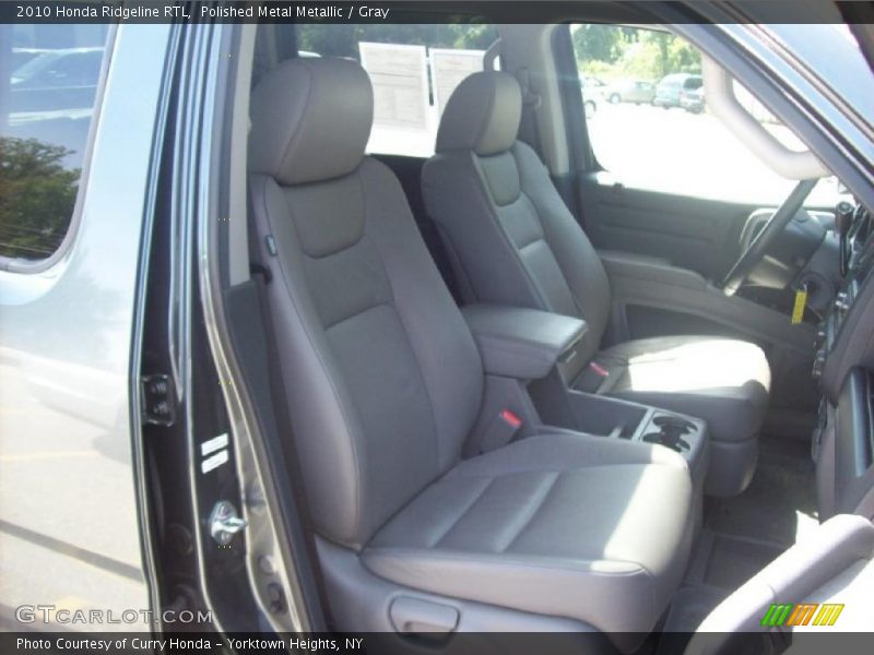 Polished Metal Metallic / Gray 2010 Honda Ridgeline RTL