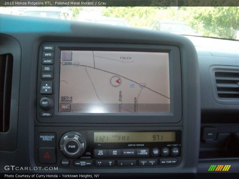 Polished Metal Metallic / Gray 2010 Honda Ridgeline RTL