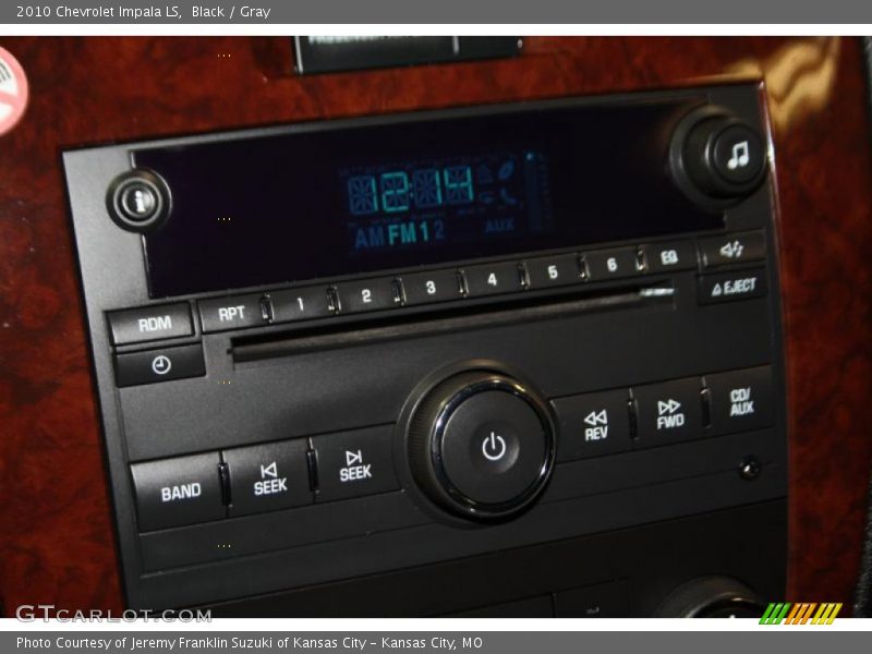Black / Gray 2010 Chevrolet Impala LS