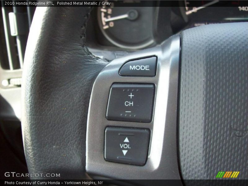 Polished Metal Metallic / Gray 2010 Honda Ridgeline RTL