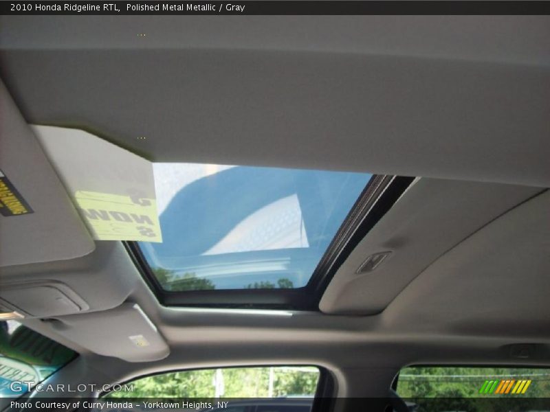 Polished Metal Metallic / Gray 2010 Honda Ridgeline RTL