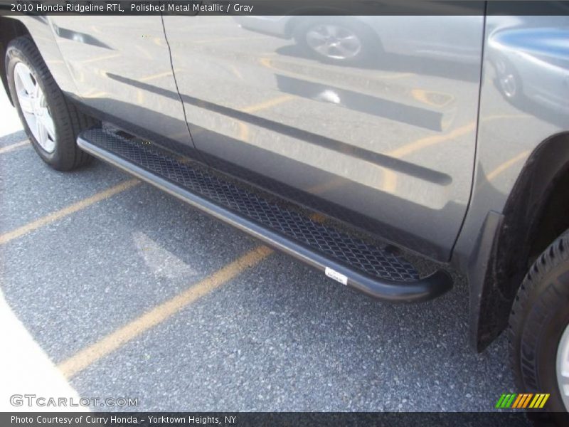 Polished Metal Metallic / Gray 2010 Honda Ridgeline RTL