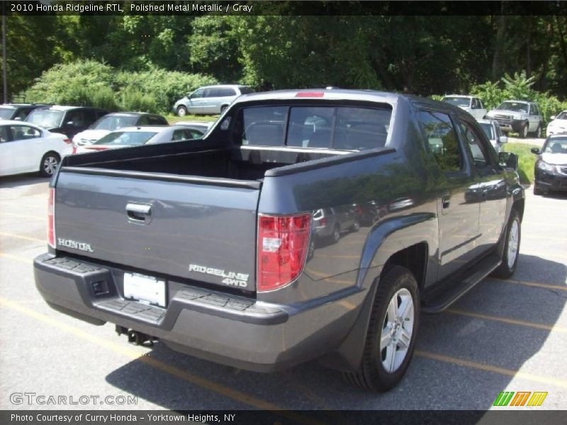Polished Metal Metallic / Gray 2010 Honda Ridgeline RTL