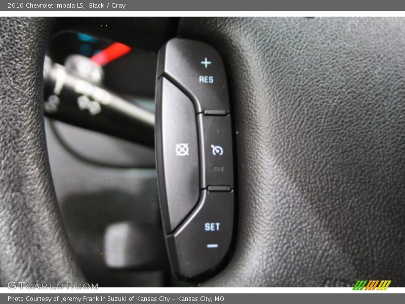 Black / Gray 2010 Chevrolet Impala LS