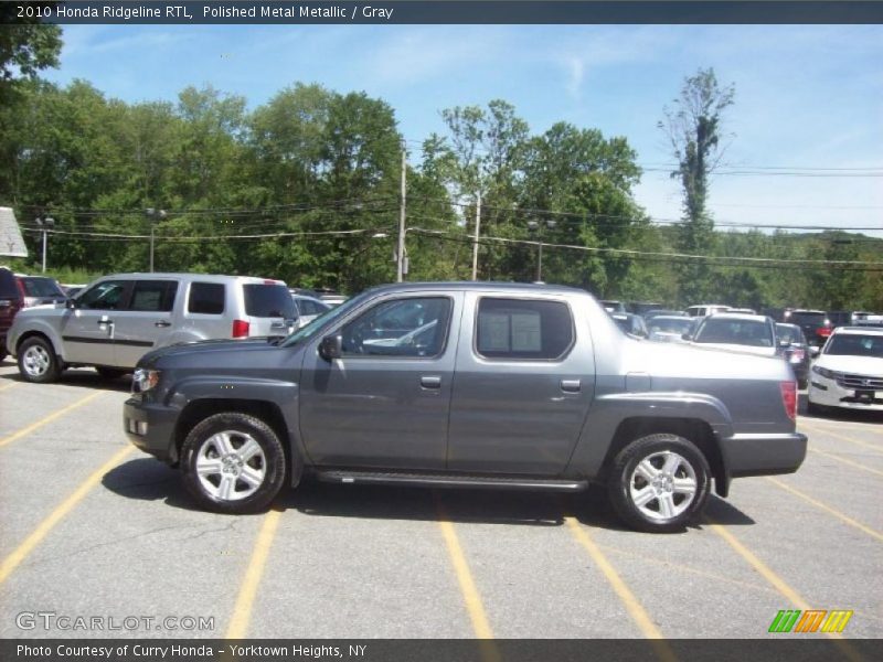Polished Metal Metallic / Gray 2010 Honda Ridgeline RTL