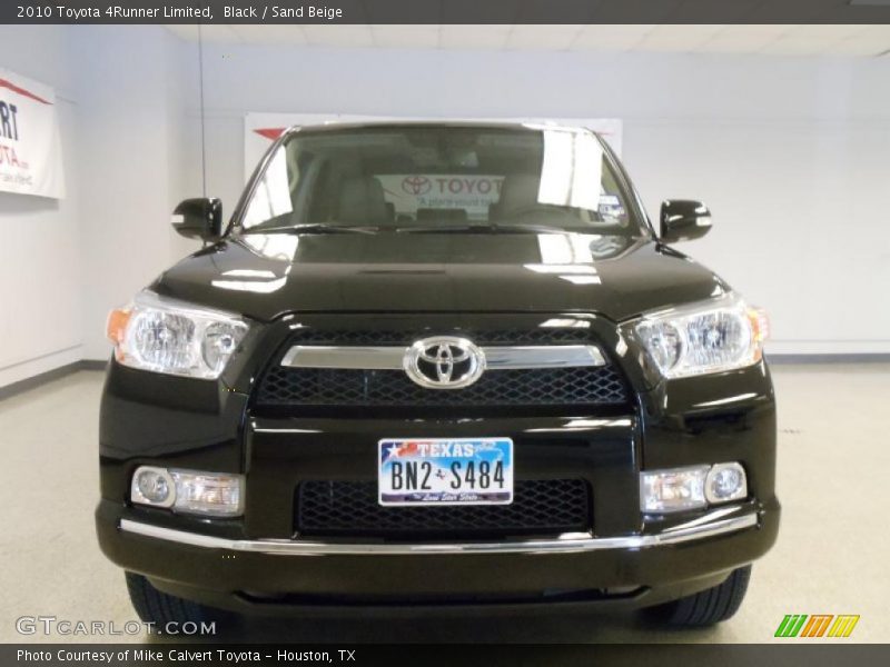 Black / Sand Beige 2010 Toyota 4Runner Limited