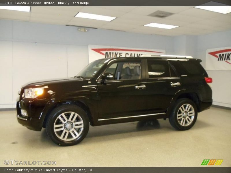 Black / Sand Beige 2010 Toyota 4Runner Limited