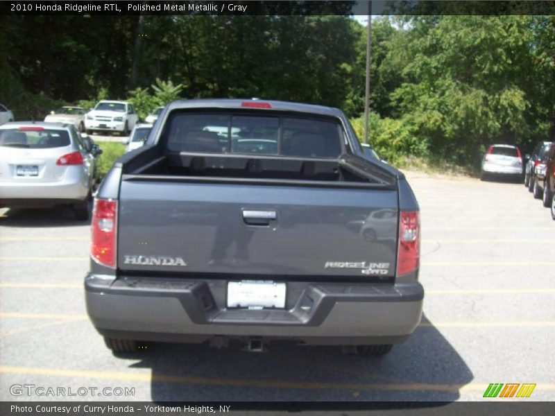 Polished Metal Metallic / Gray 2010 Honda Ridgeline RTL