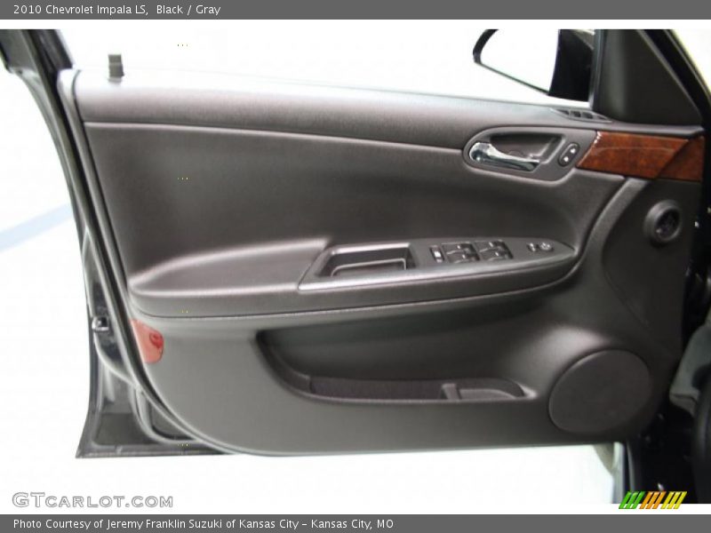 Black / Gray 2010 Chevrolet Impala LS