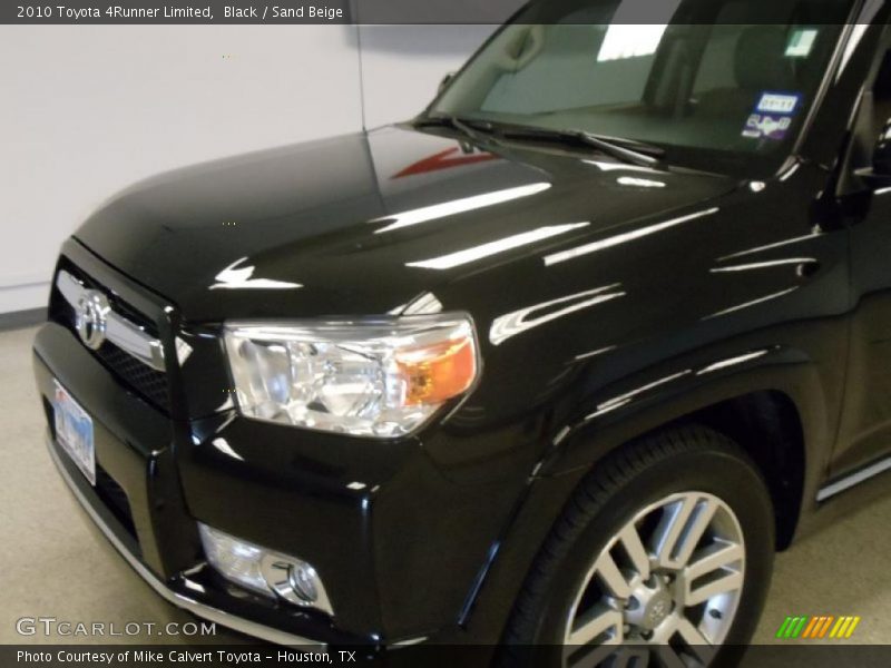 Black / Sand Beige 2010 Toyota 4Runner Limited