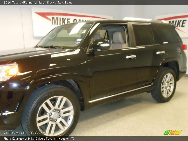 Black / Sand Beige 2010 Toyota 4Runner Limited