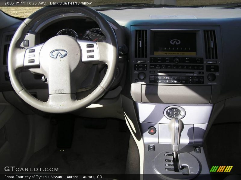 Dark Blue Pearl / Willow 2005 Infiniti FX 35 AWD