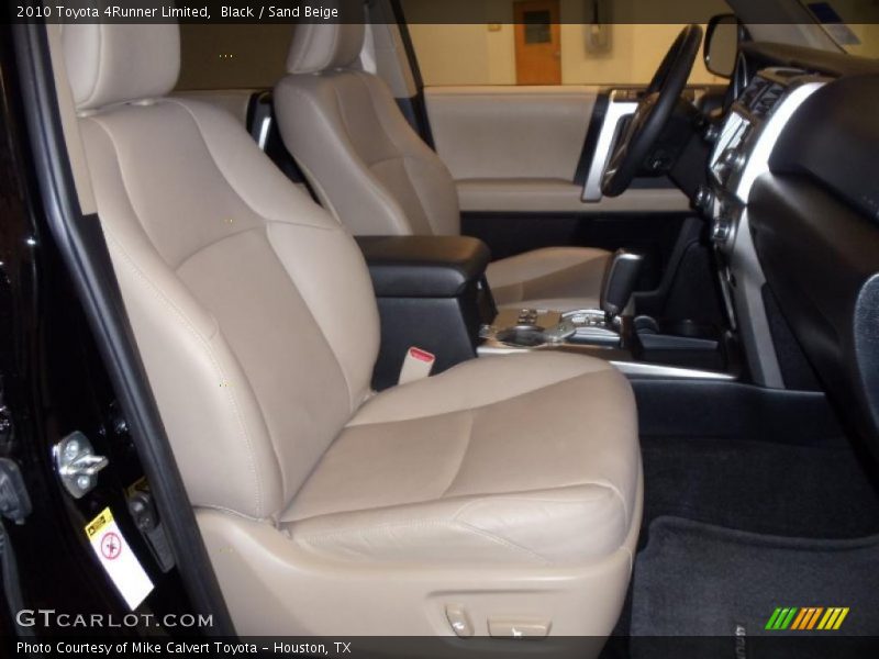 Black / Sand Beige 2010 Toyota 4Runner Limited